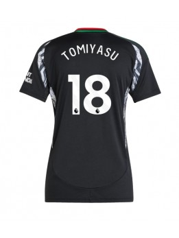 Arsenal Takehiro Tomiyasu #18 Replika Borta Kläder Dam 2024-25 Kortärmad